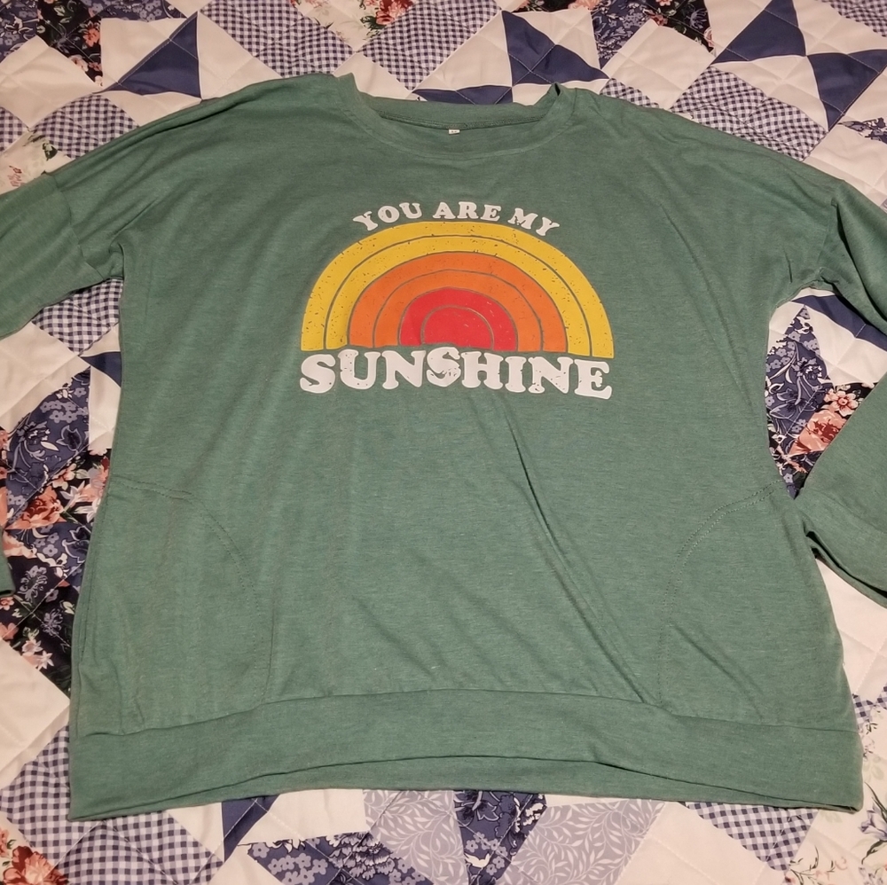 Womens You Are My Sunshine Shirt Size Medium